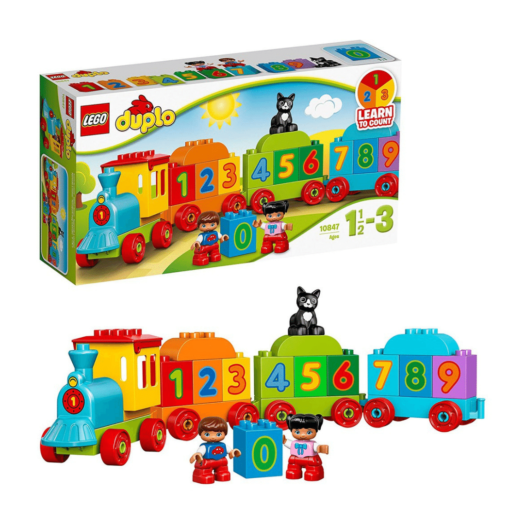 【樂高 LEGO】得寶系列：數字火車