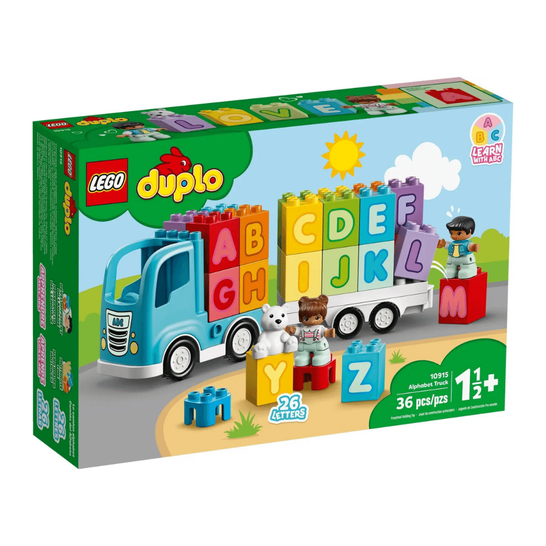 【樂高 LEGO】得寶系列：字母卡車