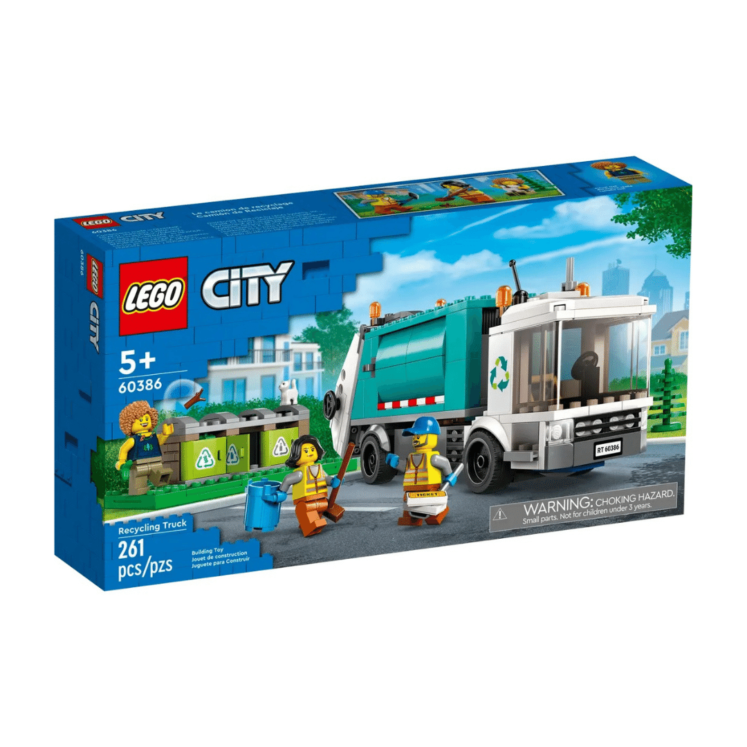 【樂高 LEGO】城市系列 : 城市資源回收車